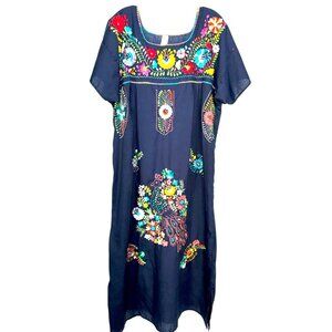 Artesanias Mickey Mexican Embroidered Dress